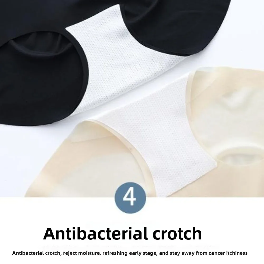 Taille haute mince glace soie culotte ventre contractant Shapewear post-partum corps Shaper soie entrejambe ventre contrôle sous-vêtements