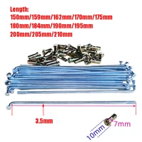 Radios de motocicleta 36 unids/lote para Honda Yamaha Suzuki Loncin Shineray Italika 17/18/19/20/21 pulgadas para rueda delantera/trasera de moto de cross