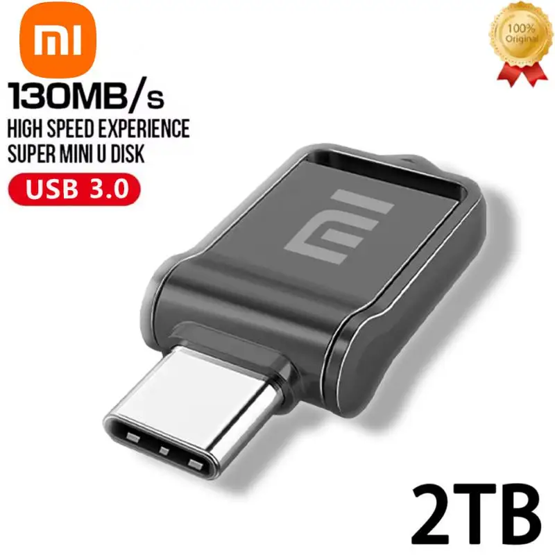 XIAOMI-memoria USB de Metal 2 en 1, unidad Flash OTG de 1024GB, 64GB, 3,0 gb, 512GB, 1TB, Adaptador tipo C, regalo, nuevo