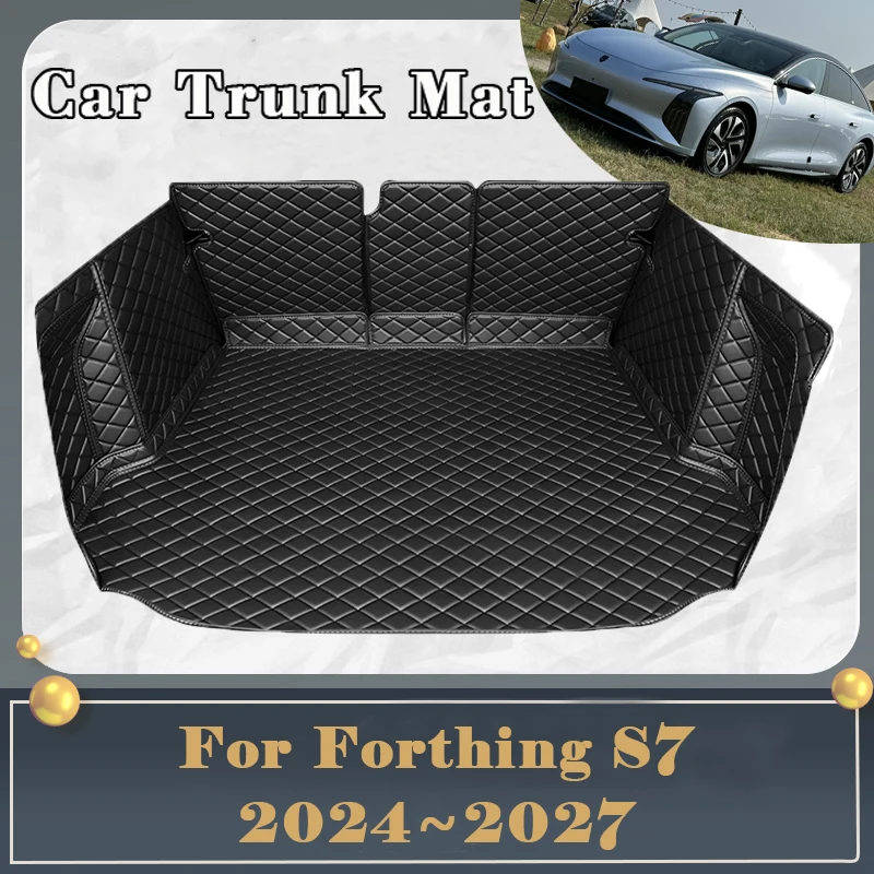 

Car Trunk Mat For Dongfeng Fengxing Forthing S7 2024 2025 2026 2027 Dirt-resistant Fully Luxury Rear Cargo Tray Auto Accessories