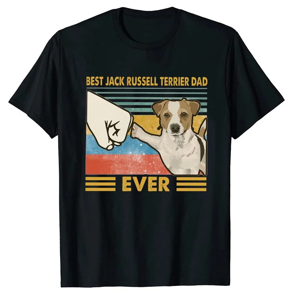 Summer Graphic Cotton Streetwear Short Sleeve T-shirt Funny All Dogs Were Created Equal Jack Russell Terrier Dog Lover T Shirts