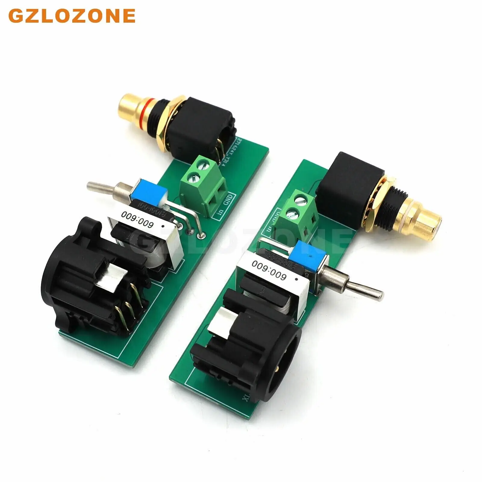 Une paire asymétrique à la carte de sortie XLR Balchoses-Conversion passive (B6-46)