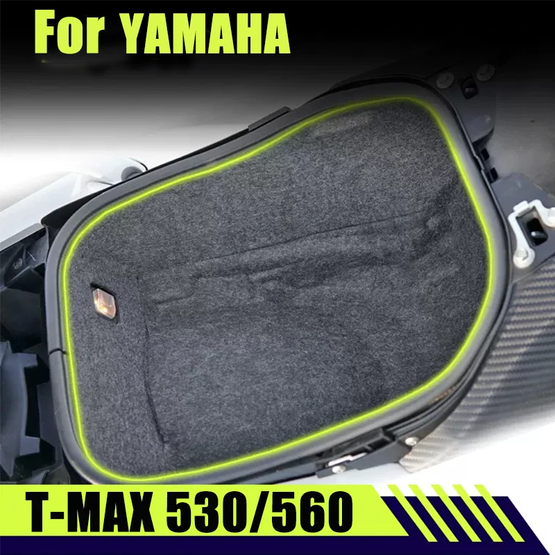 

For YAMAHA T-MAX 530 TMAX530 560 Motorcycle Storage Box Seat Bucket Liner Cushion Shockproof Abnormal Noise Prevent Scratches