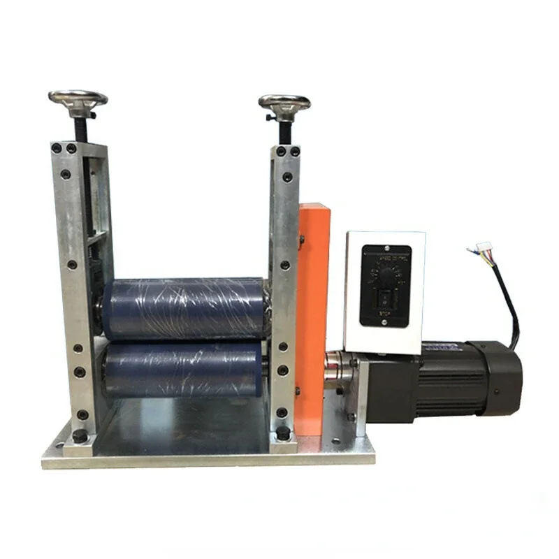 Non-powered roller glue with adjustable bearing fixing seat for laminating tractor of direct supply press