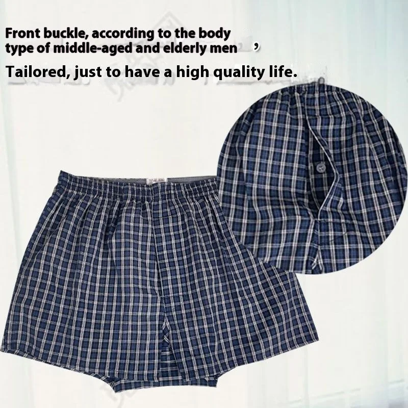 Roupa interior à prova de fraldas masculina, shorts de boxer à prova de fraldas para idosos, secagem rápida, hemorróidas, pós-operatório, lavável