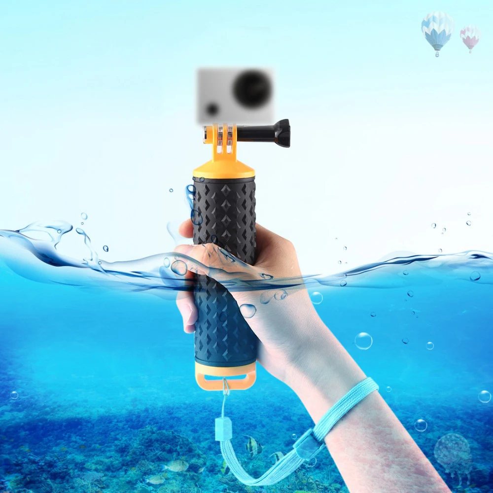 Waterproof Floating Hand Grip For GoPro Camera Hero 7 Session Hero 6 5 4 3+ 2 Water Sport  Action Cameras Handler  accessories