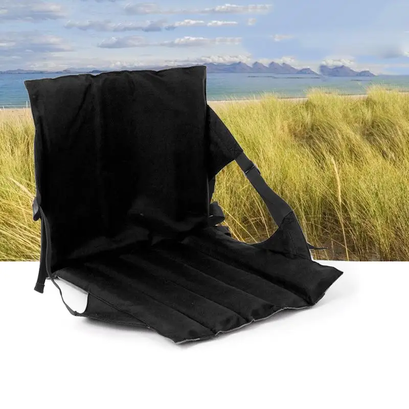 Lightweight Foldable Outdoor Picnic Camping Beach Chair Soft Stadium Seat Cushion For Camping Hiking Padded Seat Trave Sport