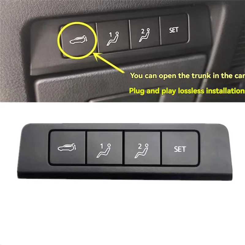 أصيلة سيارة داخل مقعد الجذع التبديل زر DHB6-66-180 لمازدا 3 Axela CX-30 2020-2021 CX-50 الباب الخلفي قفل الإصدار التبديل