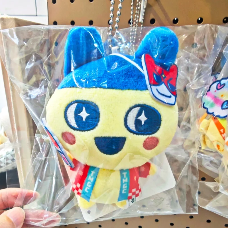 

8cm Original Tamagotchi Cute Doll Pendant Keychain Bigmoutchi Ninjachi Gourmet Celebration Series Doll Bag Decoration Gift Toy