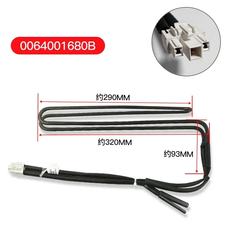 Elemento calefactor de descongelación de refrigerador de doble puerta para refrigeración Haier, evaporador de congelación, tubo de eliminación de heladas