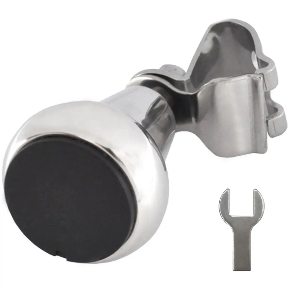 【50% OFF】Boat Steering Wheel Power Handle Cylindrical Ball Grip Knob Turning Helper for Marine Boat Yacht Accessories