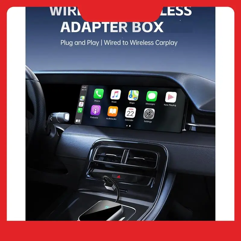Wireless Carplay Adapter Convert Wired Carplay To Wireless Carplay Adapter For Iphone IOS 10+ And For Android Auto