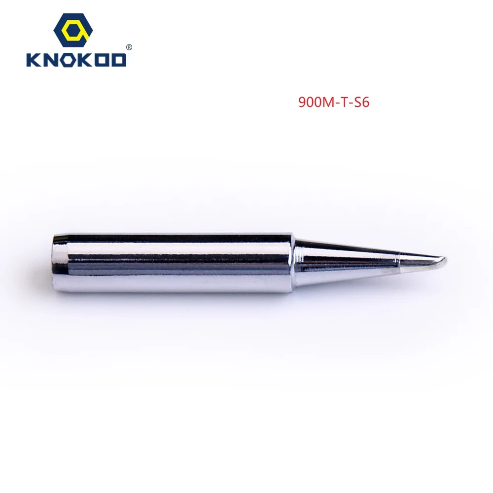 KNOKOO Wholesale 900M Solder Iron Tip 900M-T-B S3 S4 S6 S8 SB SI Lead-free For Soldering Rework Station