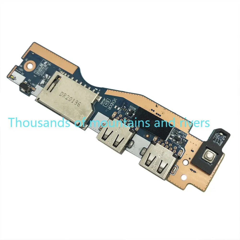 USB Board new For LENOVO ideapad 5-15IIL05 81YK 5C50S25036 NS-C681 US