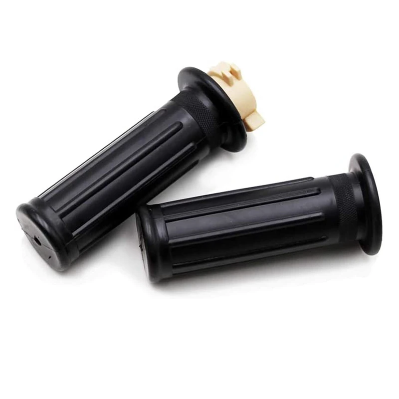 Motorcycle Twist Throttle Hand Grips For Yamaha PEEWEE 50 PW50 PY50 Y-ZINGER Pit Dirt Bike