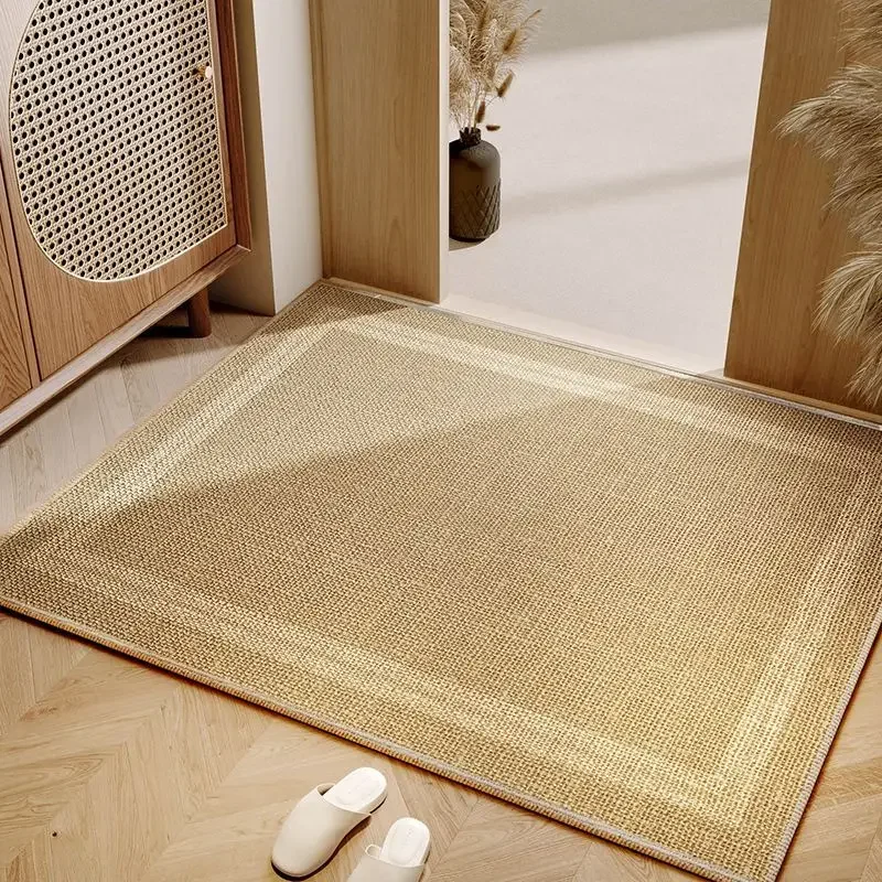 Diatom mud household door mat, dirt resistant and easy to maintain, absorbent and quick drying, adjustable for cutting