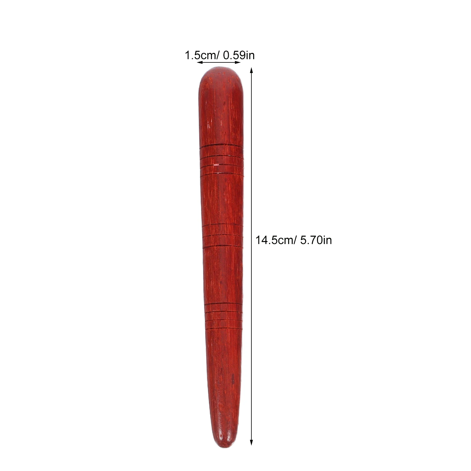 

4pcs Acupressure Pen Natural Wood Massage Tool Portable Self-Massage Bar for Neck Back Legs Arms Waist Manual Acupressure Pen