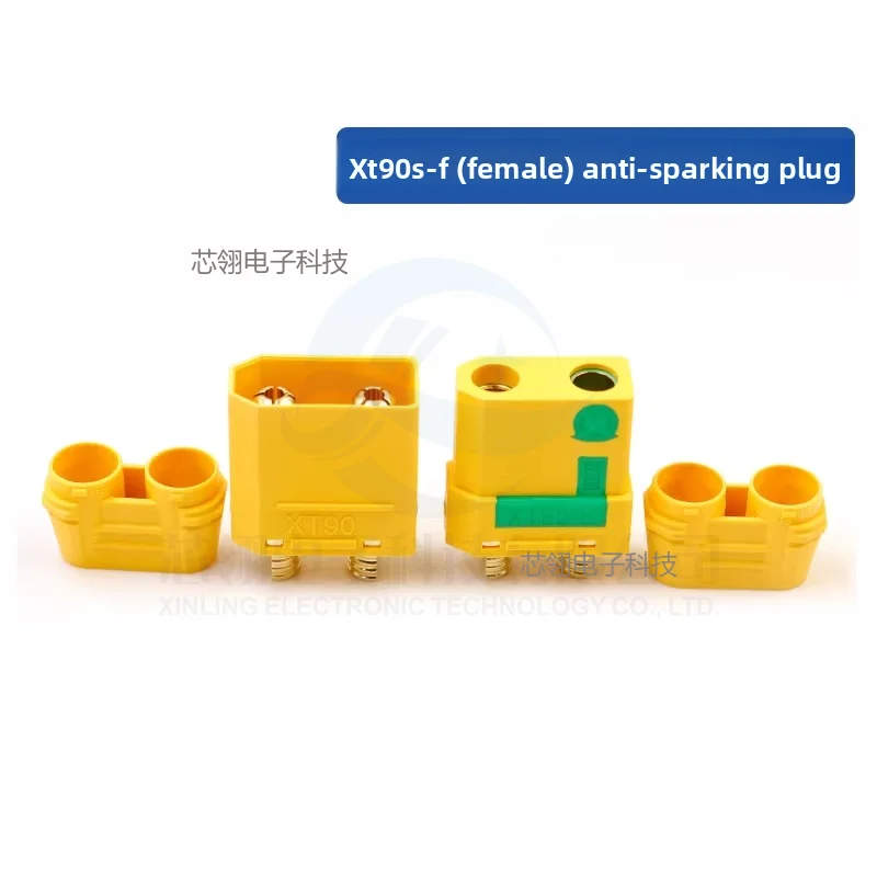 1/10Pairs Amass XT90S XT90-S XT90 Connector Anti-Spark Male Female Connector for Battery, ESC and Charger Lead