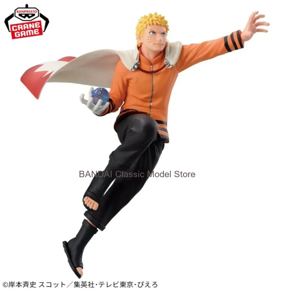 Banpresto Vibration Stars Anime Figurina Giocattolo, Boruto, Naruto, Next Generations, Uzumaki, II, Modello Originale, 18 cm