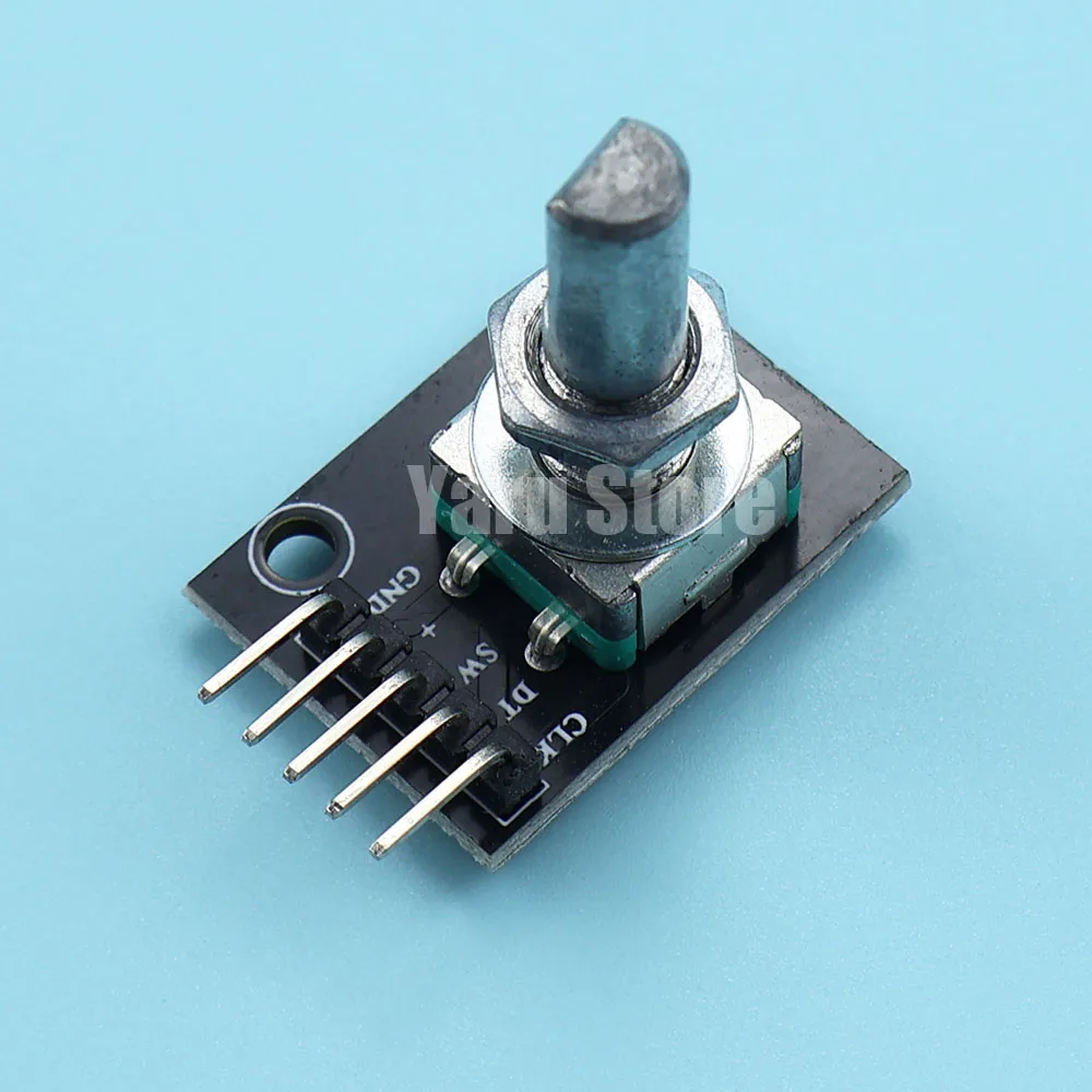 360 Degrees Rotary Encoder Module For Arduino Brick Sensor Switch Development Board KY-040 With Pins