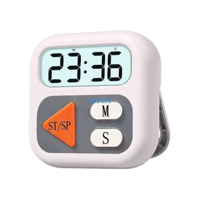 E15A User Friendly Digital Timer Accurate Timing ABS Device for Cooking Baking Tasks