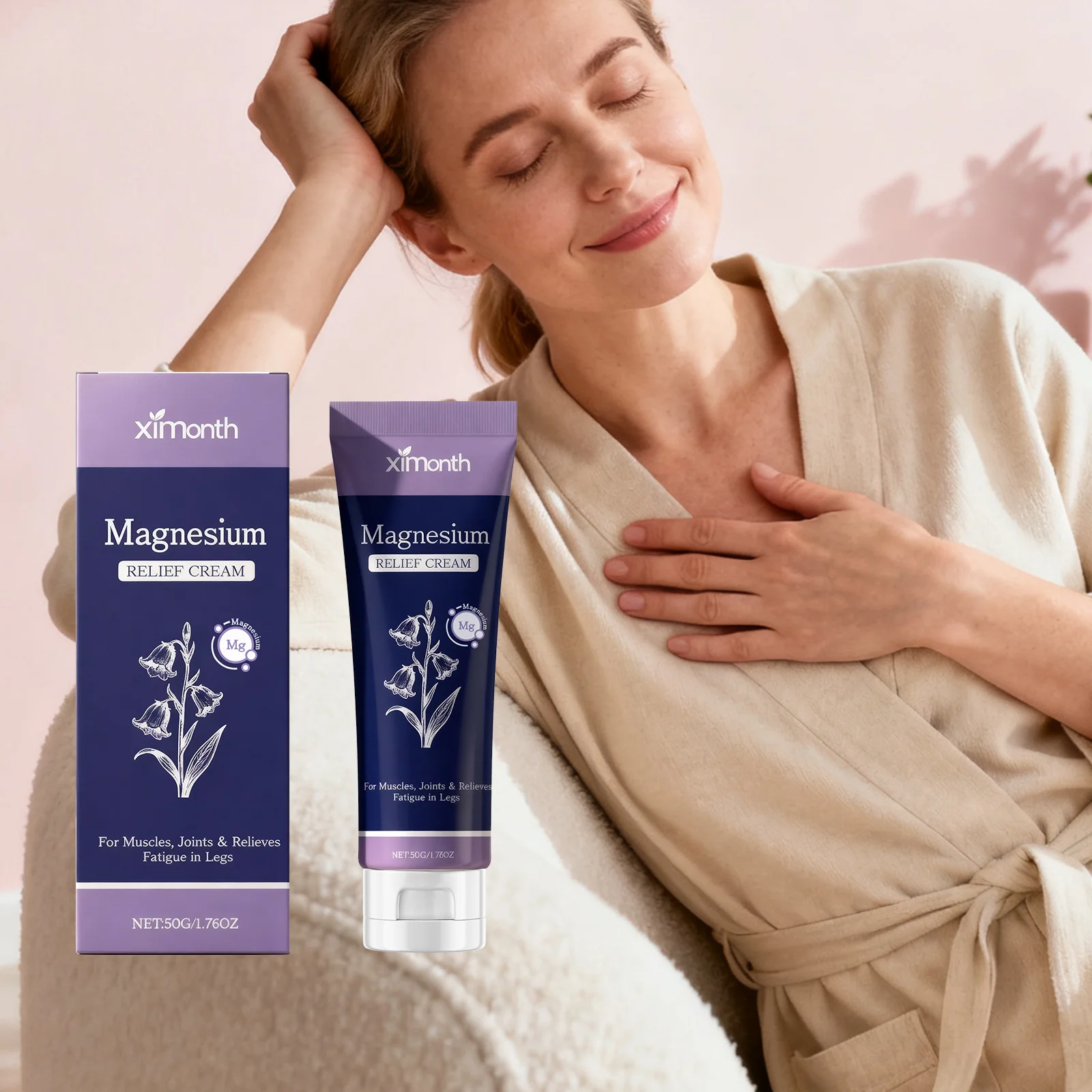 كريم مغنيسيوم لترطيب العضلات يدعم صحة عظام المفاصل وتحسين الحركة وتخفيف آلام المفاصل مرهم التهاب المفاصل الروماتويدي #1