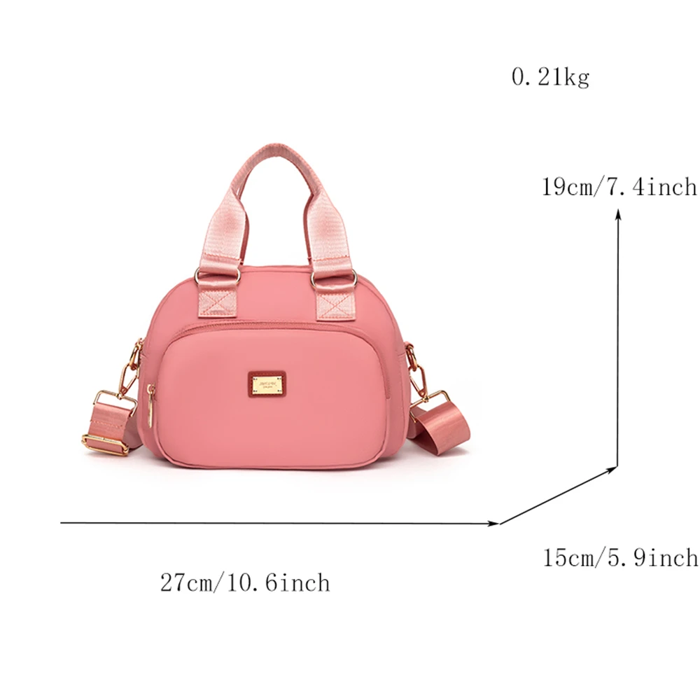 Multifunctional High Quality Nylon Women\'s Handbag Solid Color New Ladies Shoulder Bag Fashion Small Women Crossbody Bags Bolsos