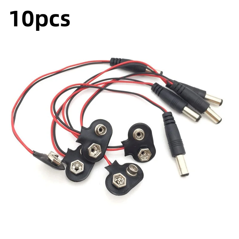 UNO 2560 DUE dc3.5 암 헤드 전원 어댑터와 호환되는 9V 배터리 버클