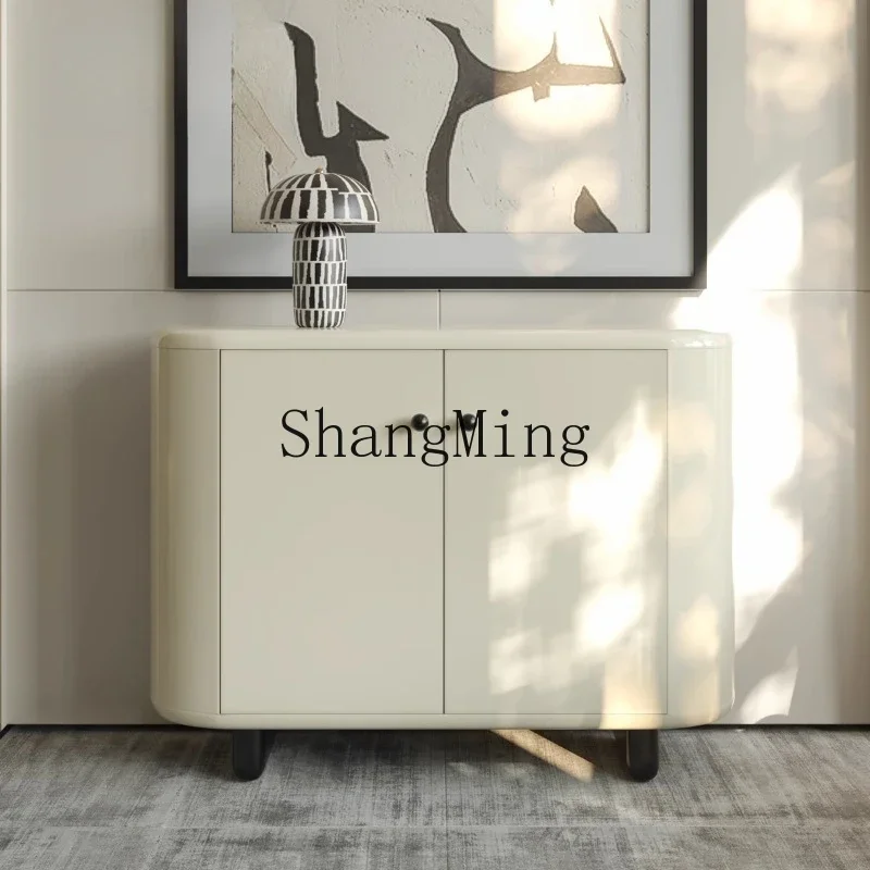 

CL Internet celebrity bucket shoe cabinet new paint medieval solid wood drawer cabinet dining side storage