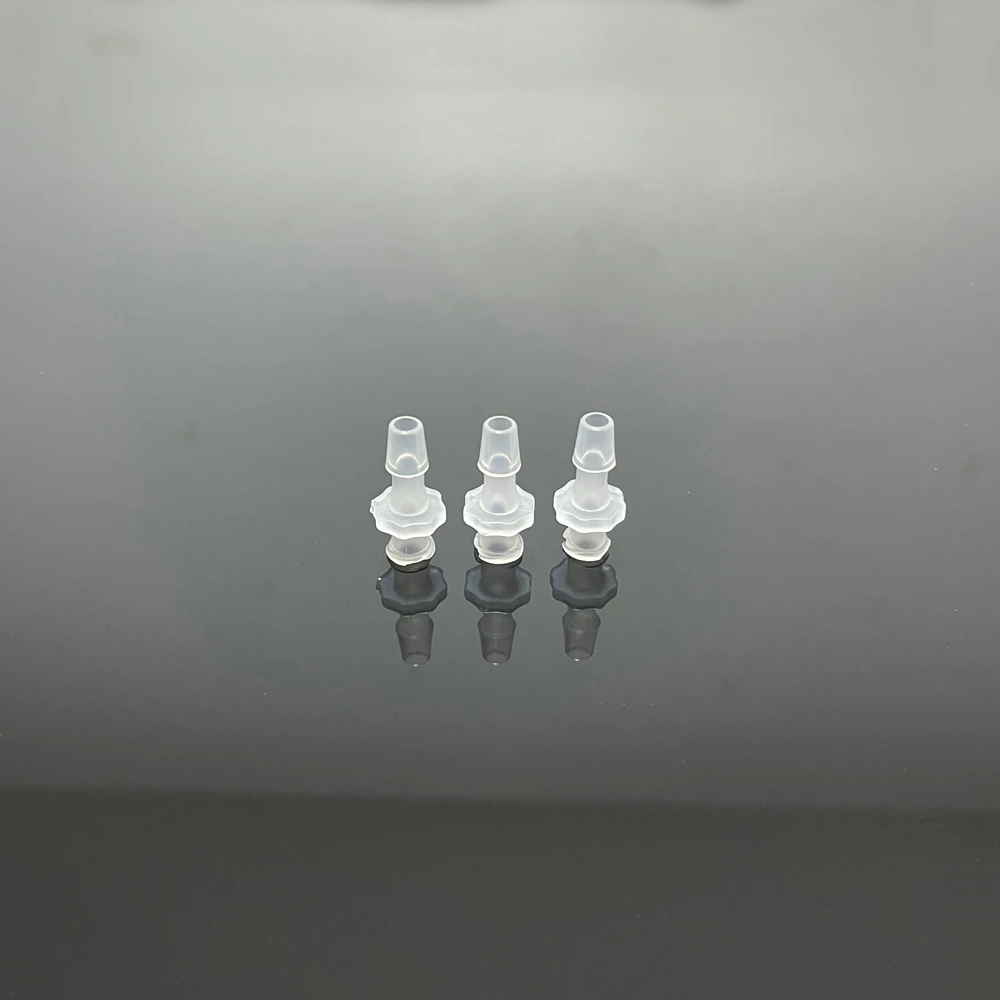 

10 PCS PP Medical Device Accessories 1/4" 6.4mm Plastic Luer Barb Lock Connector Female Luer Injection Barb Fitting Connector