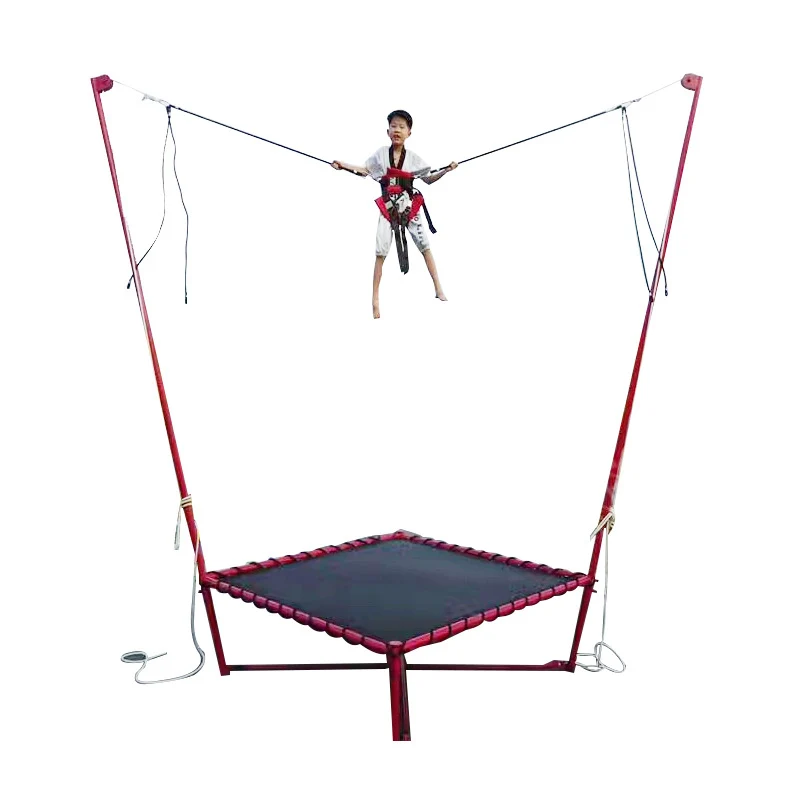 2023 Best Selling Mini Trampoline Bungee Fitness Kids Outdoor Sports Play Bungee Equipment