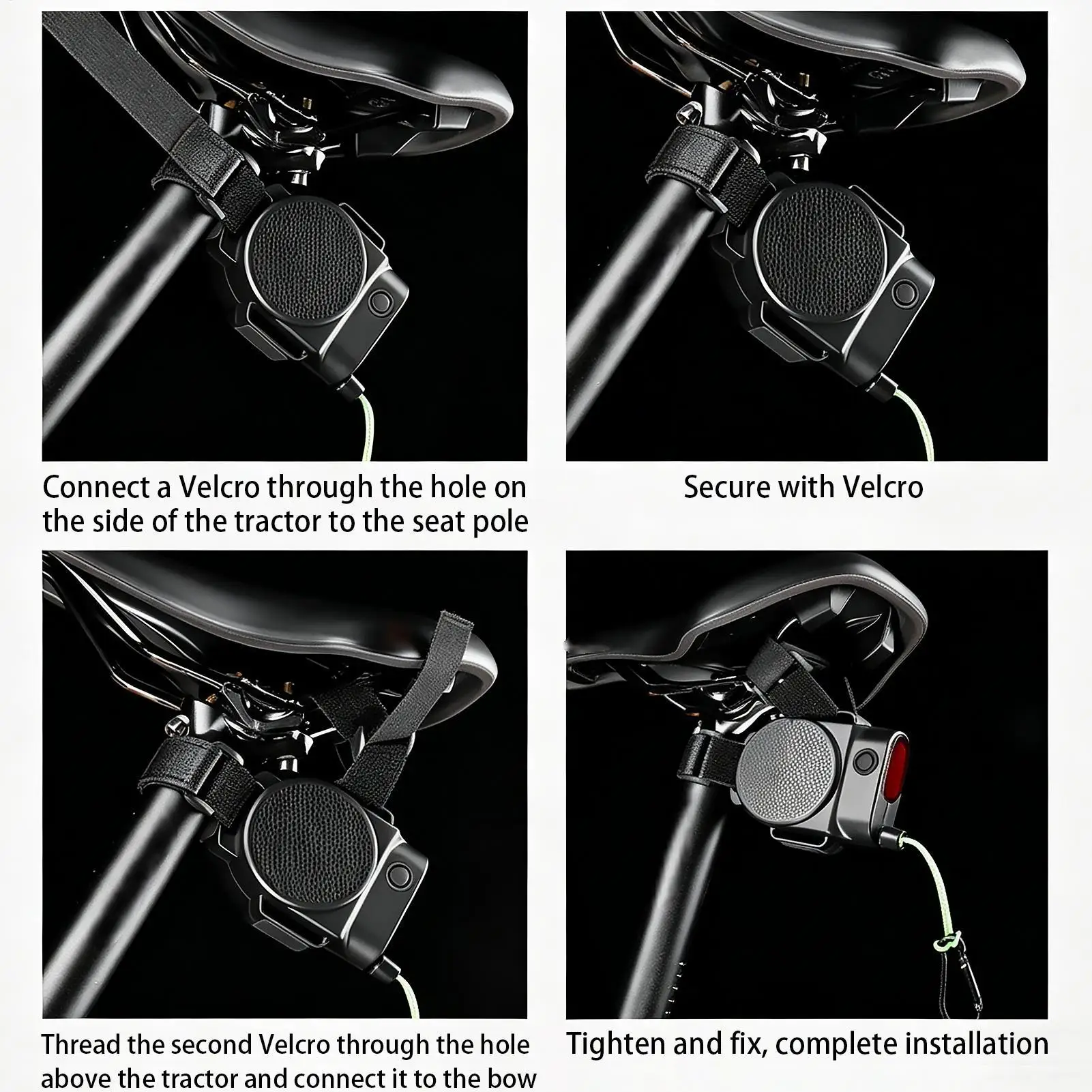 

Mountain Bike Tow Rope Pull Strap With LED Taillight Parent-Child Riding Pull Rope For Kids Adults Family Bikers Cyclists Riders