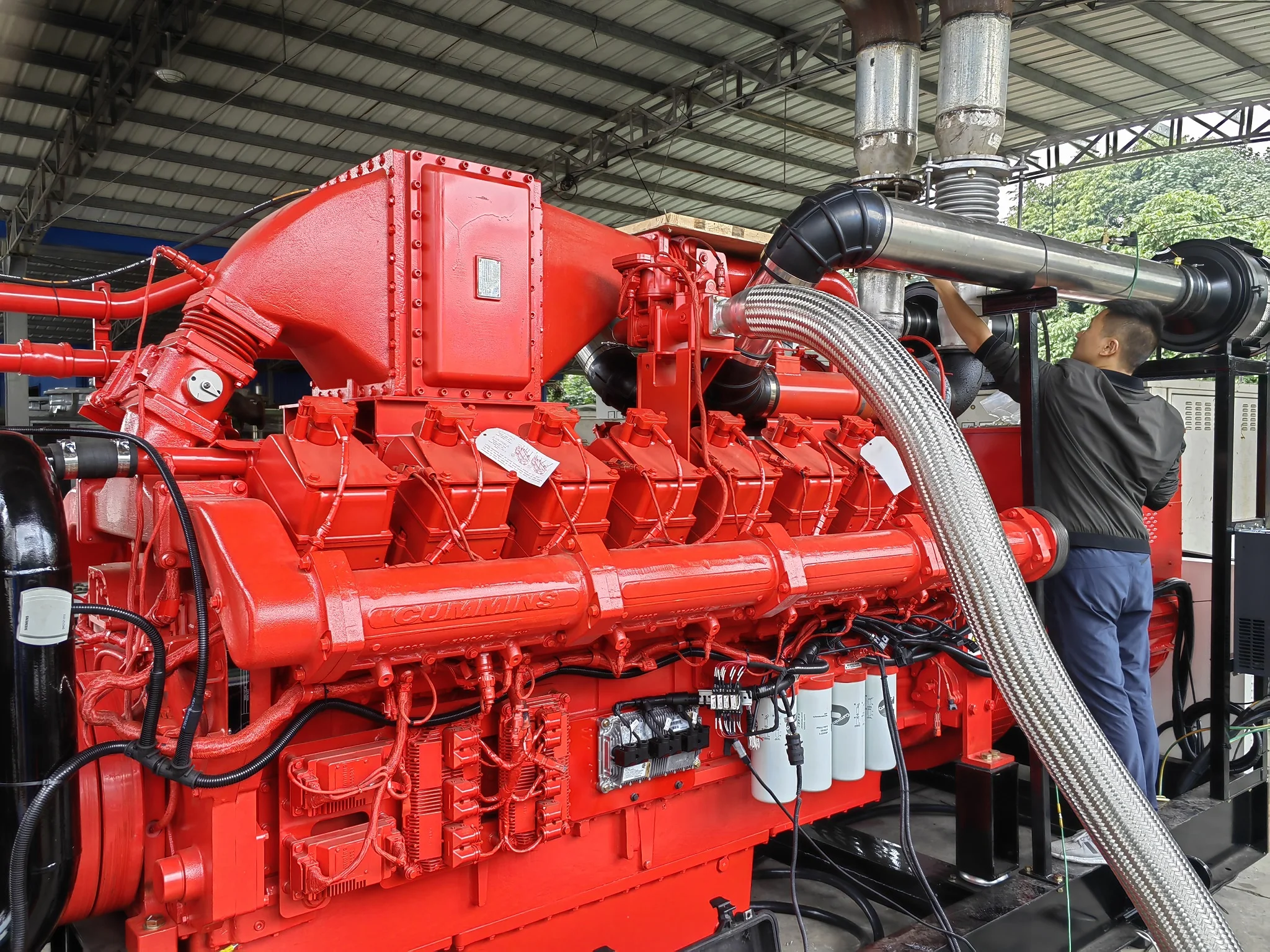 SHX 100kVA 80KW Beste Prijzen Draagbare Generator Natuurlijke Generator Set Generator lpg voor Onderweg Stroombehoeften