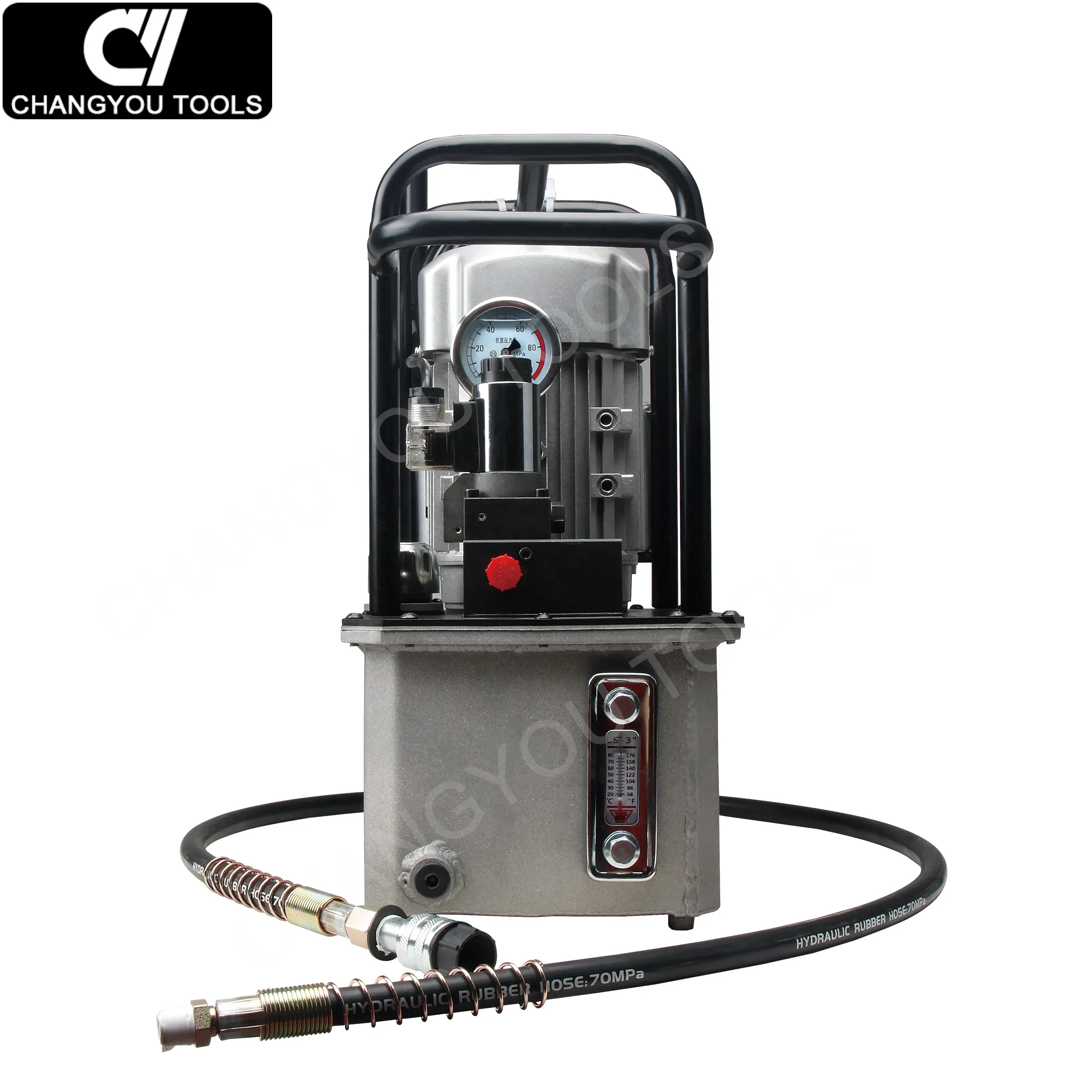 Electric Hydraulic 700 Bar High-Pressure Oil Pump Single Action 220V/380V Piston Structure