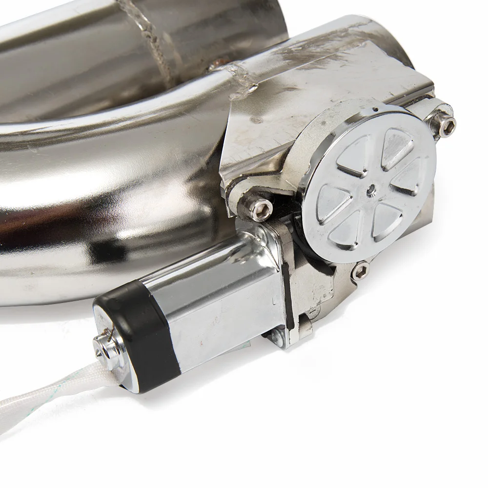 منتج حاصل على براءة اختراع 2 " / 2.25" / 2.5 " / 3" انقطاع أنبوب العادم الكهربائي قطع إلكترونية مجموعة التحكم عن بعد ذات الصمام المزدوج EP-CUT007Y #4