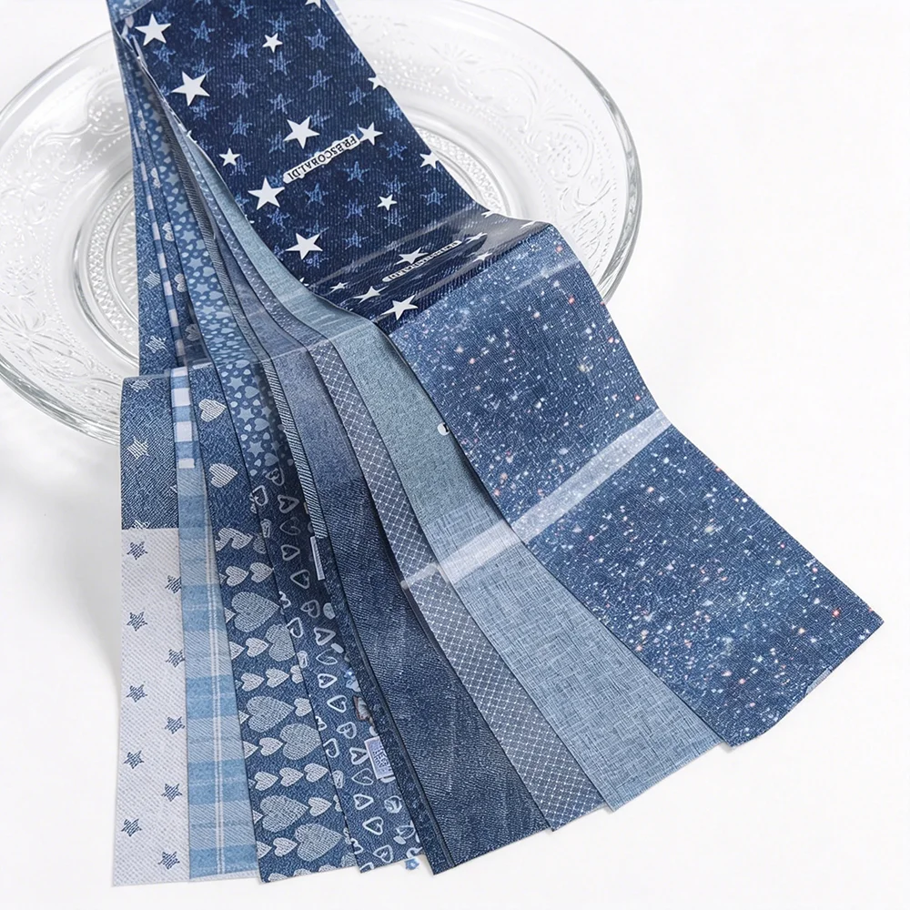 10 Pezzi Carta Transfer per Un - Nail Art Denim recensione e prezzo