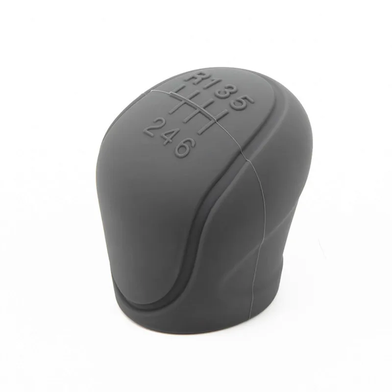 Car Silicone Gear Shift Knob Cover Gear Shift Non-Slip Grip Handle Protective Covers Manual Car Interior Accessories