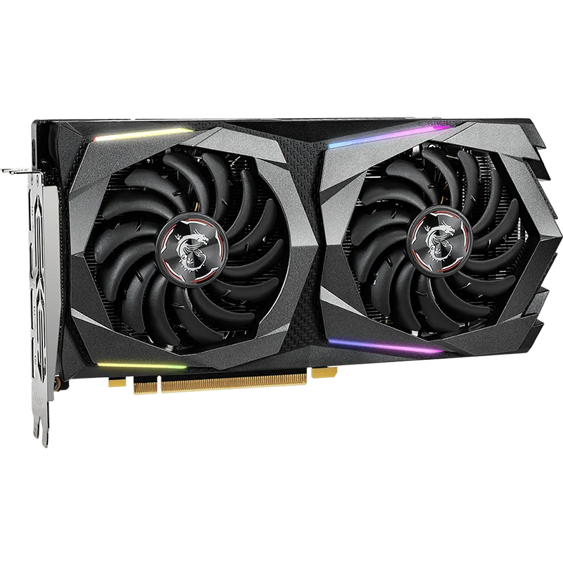 بطاقة رسومات MSI GeForce GTX 1660 SUPER GAMING X سعة 6 جيجابايت GDDR6 192 بت PCI-E 3.0 × 16 8Pin gtx 1