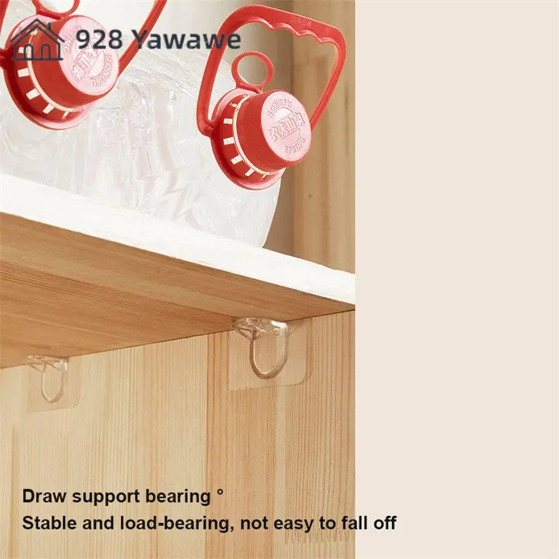 Book Shelves No Drill Punch Free Household Storage Organizer Closet Cabinet Shelf Wardrobe Clapboard Universal Strong