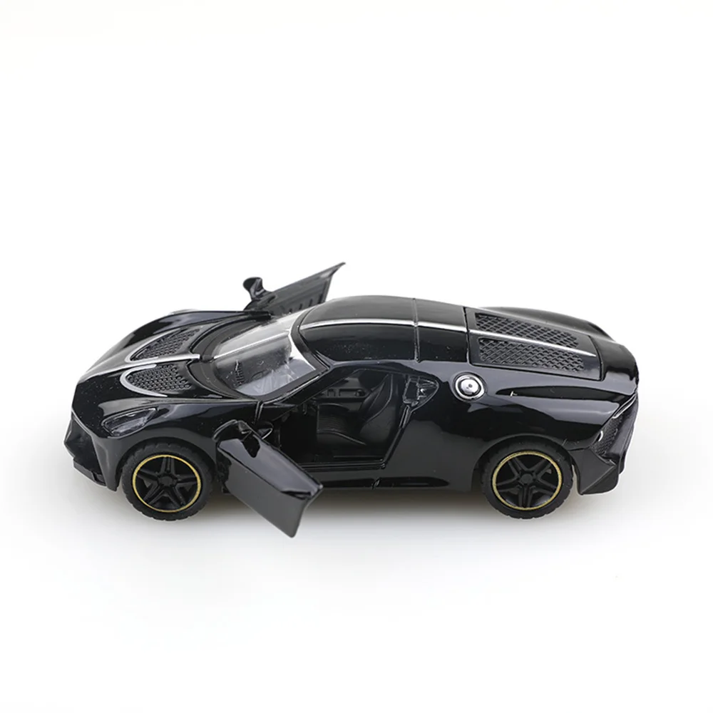 Simulated alloy car sports car model with adjustable door decorations for boys as exquisite gifts
