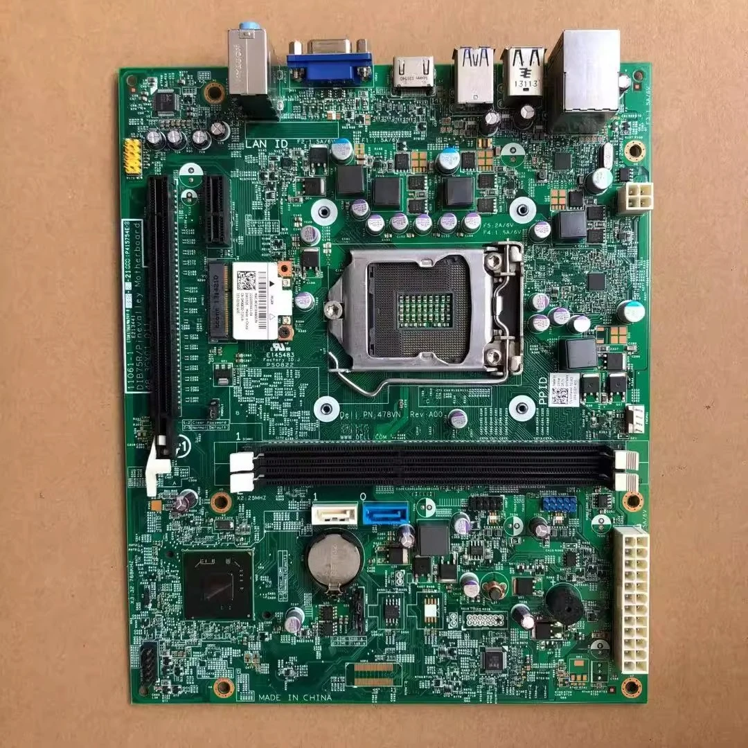 For Dell V270S 660s D06S main board, B75 chip, DIB75R, 478VN XFWHV (store code: 0870)