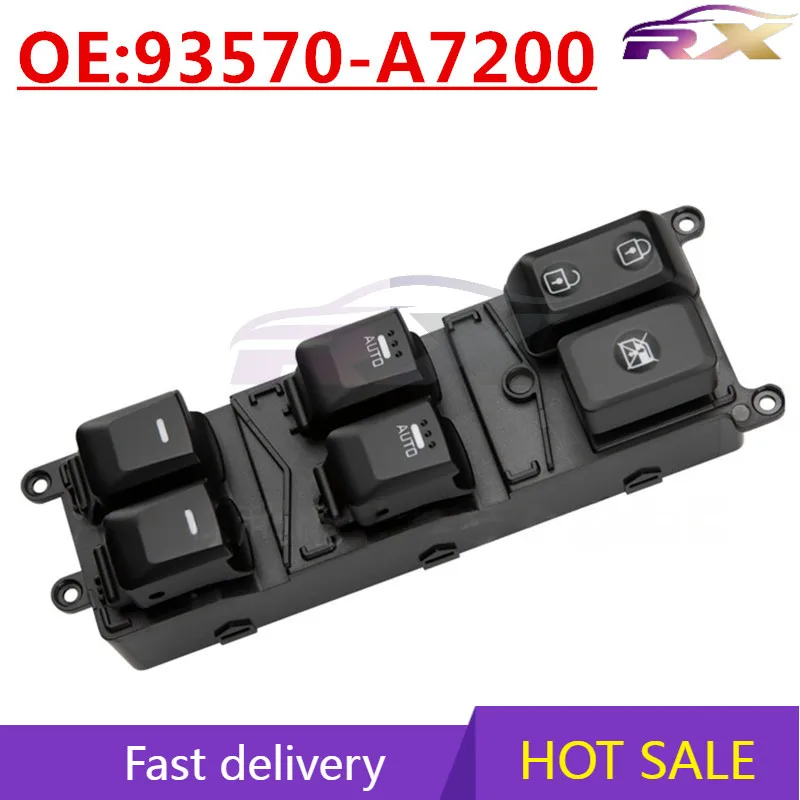 

OEM: 93570-A7200 Подходит для Kia K3, высококачественный переключатель стеклоподъемника, кнопка главного управления стеклоподъемником
