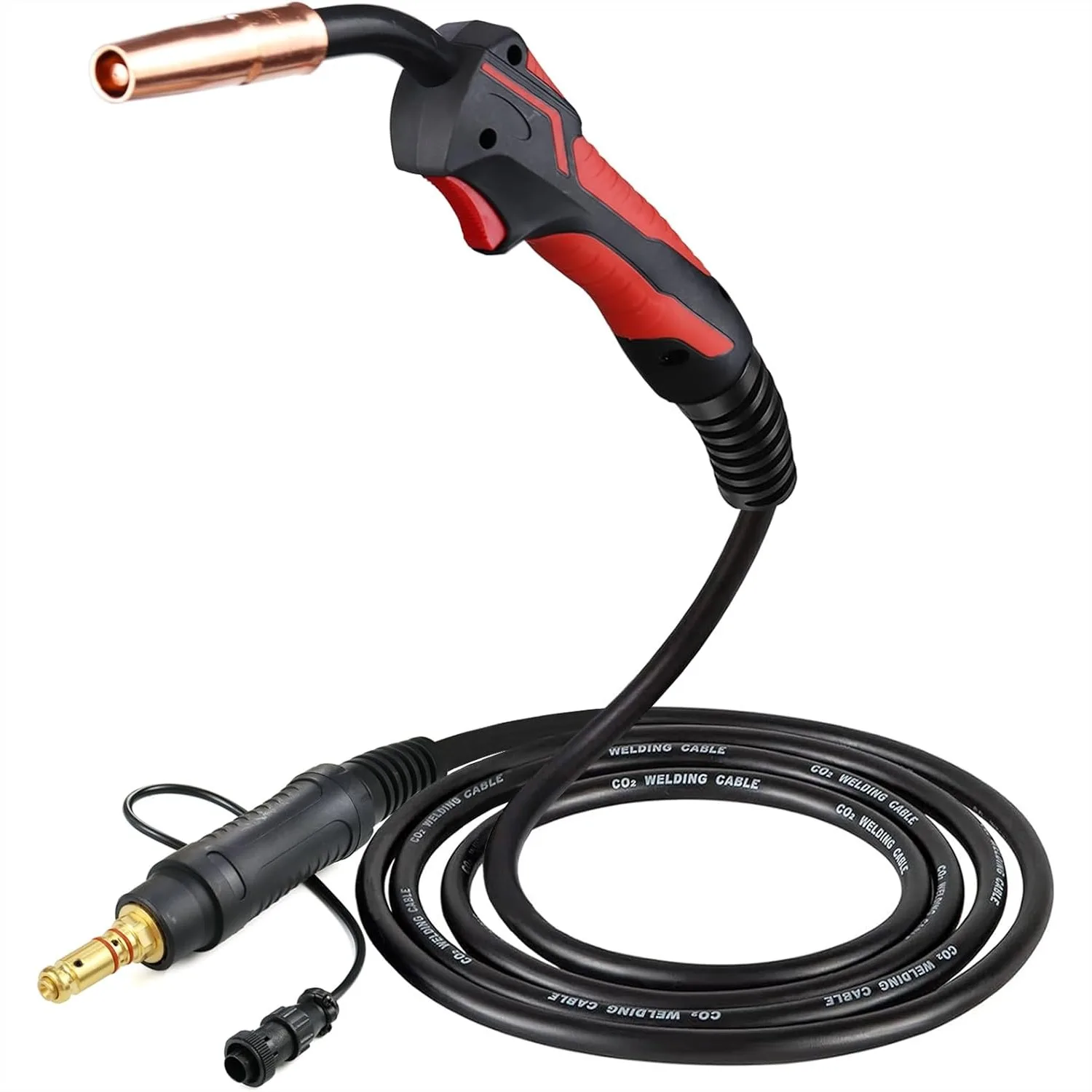 

MIG Welding Gun Torch 250Amp 15ft Replacement for Power MIG 200/215/216/255, Welder Parts with 0.023-0.045 Wire Feed