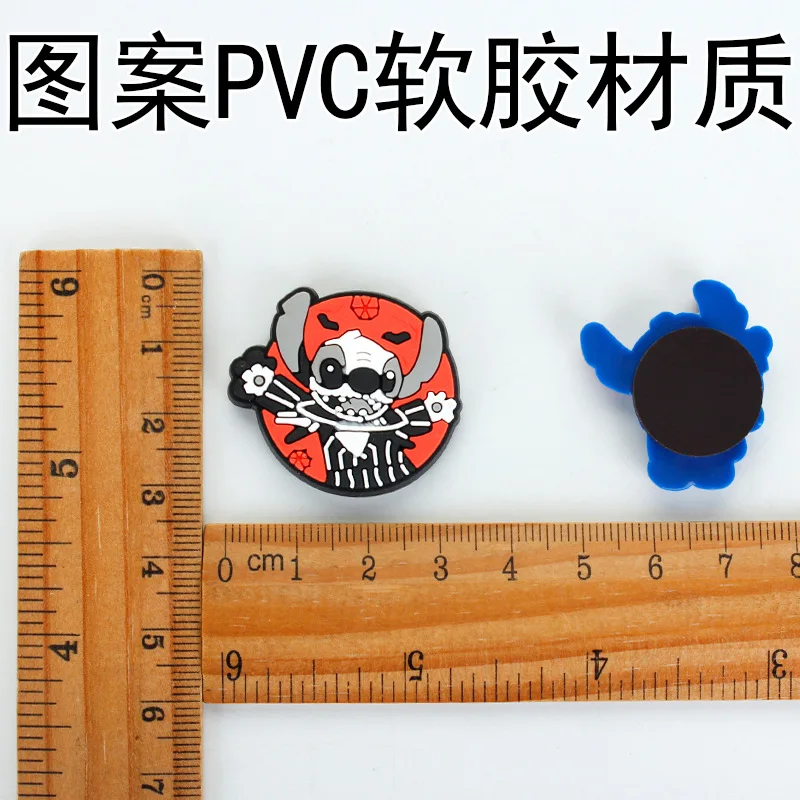 50Pcs/Lot Disney Stitch Silicone Fridge Magnet Mini Refrigerator Home Decoration Sticker Cute Magnets For Fridge Souvenir