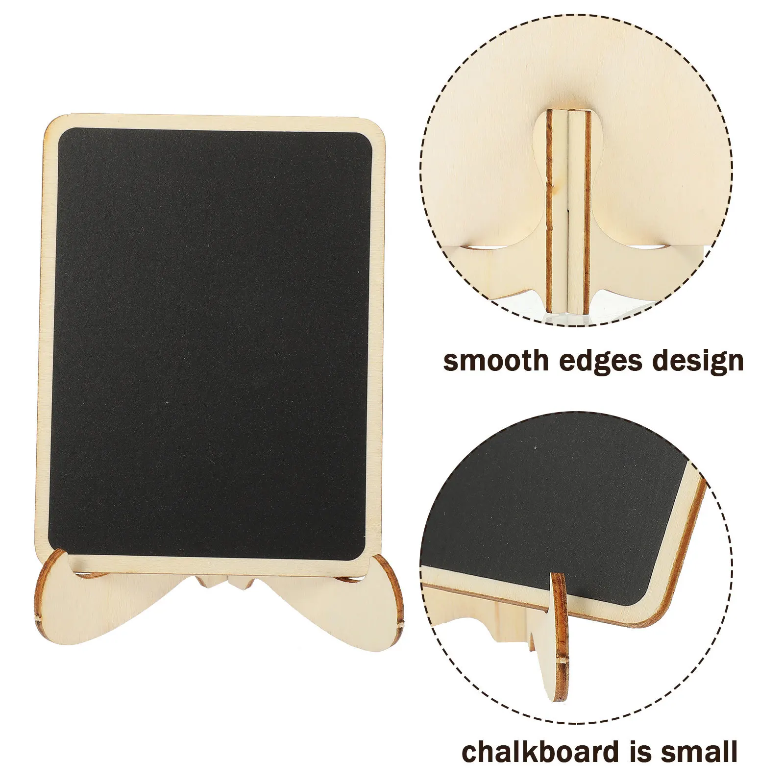 Mini tableaux à messages pour tableau noir, 10 pièces, pour fête de mariage, anniversaire, maison, bureau, signes décoratifs, Mini tableau noir