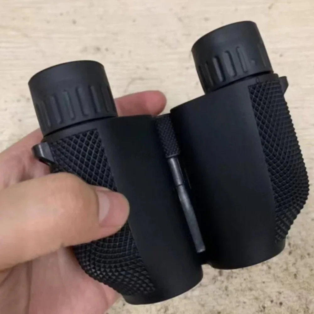 10X25 12X25 HD High Power Reverse Porro Binoculars Mini Compact Portable Binocular Telescope For Bird Watching Travel Concert