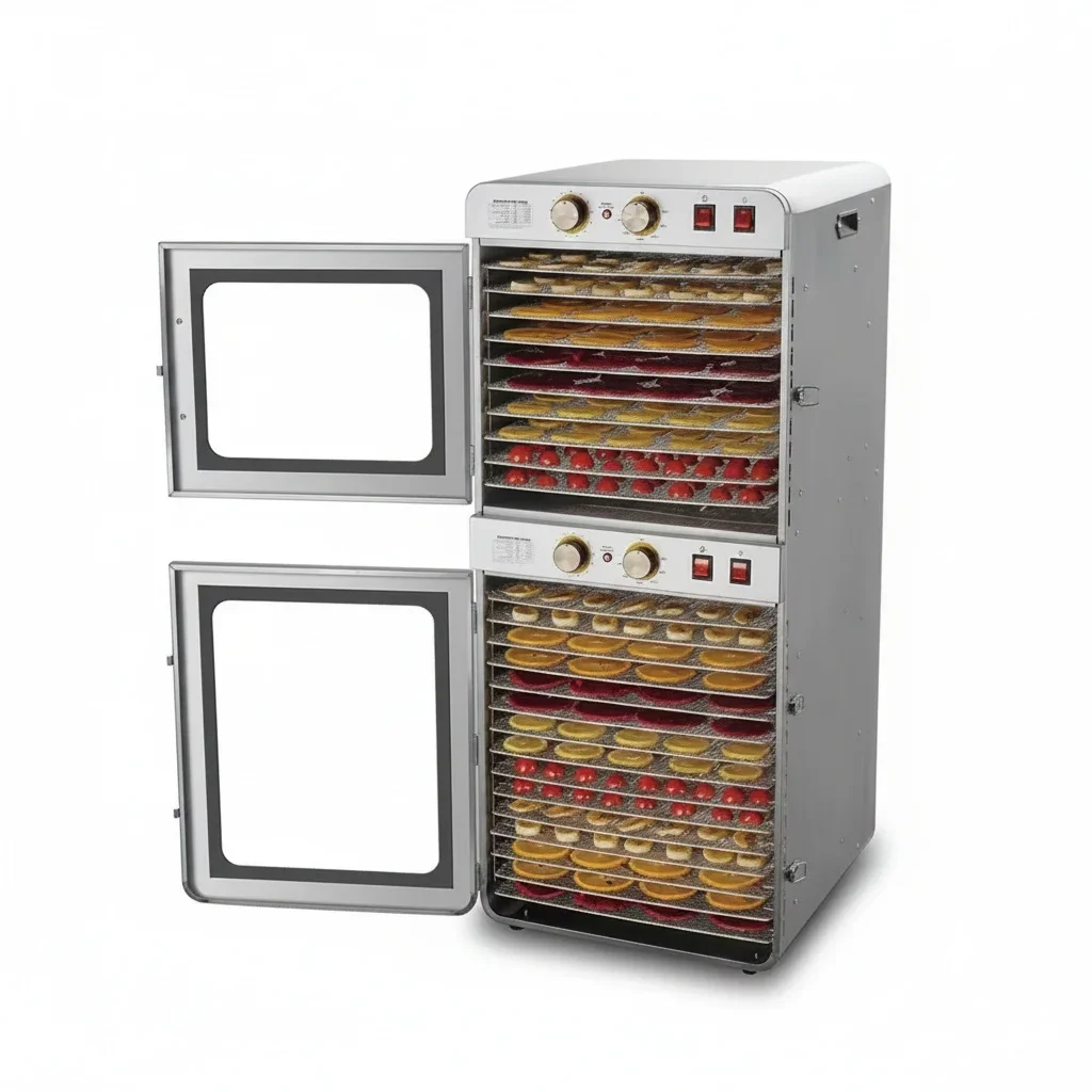 # for Commercial Food Dehydrator, 25 Layer Stainless Steel Industrial Food Dryer, Meat and fruit Drying Machine, Heavy Duty