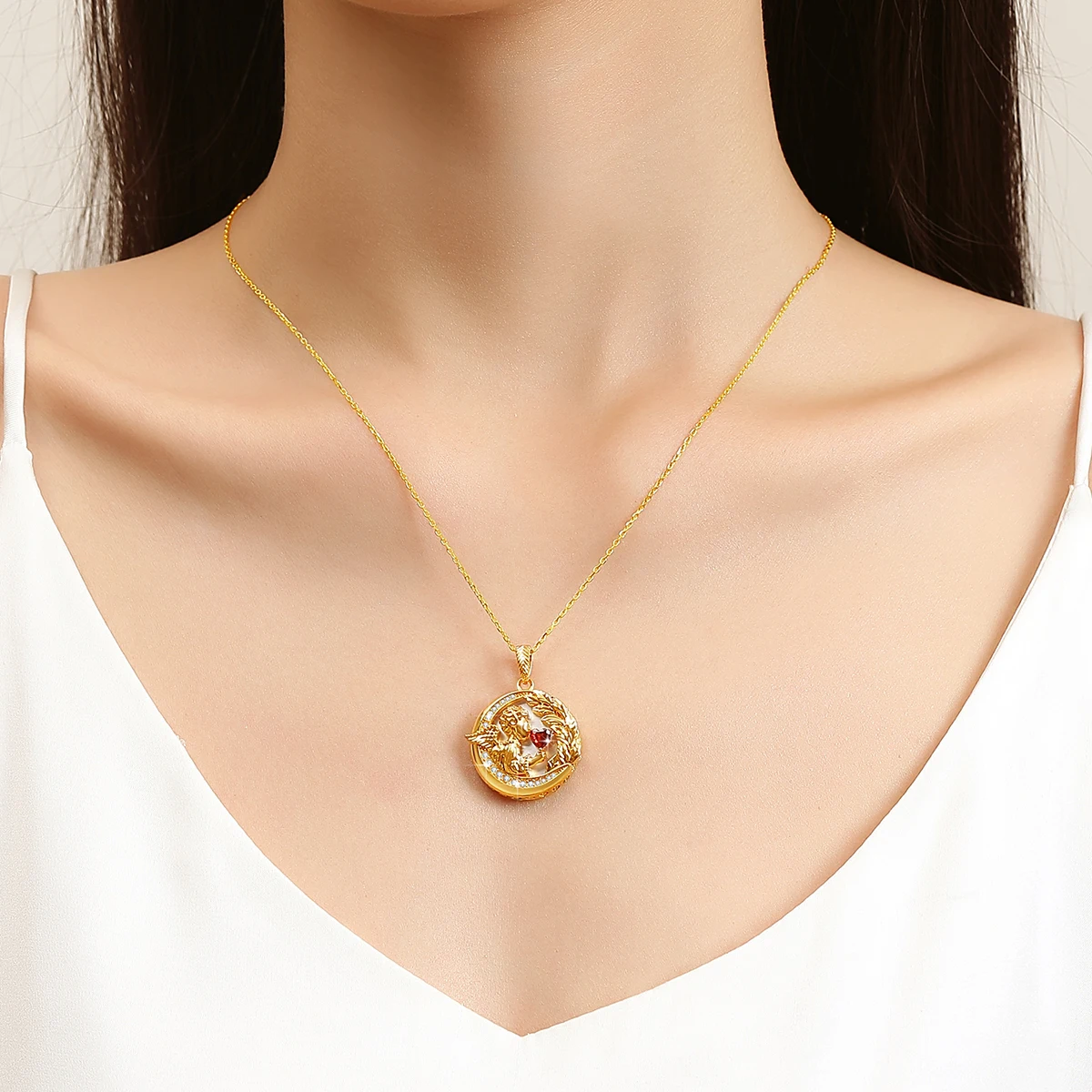 Women'S Day Fashion Show - Handmade Angel Pendant Necklace for Women,