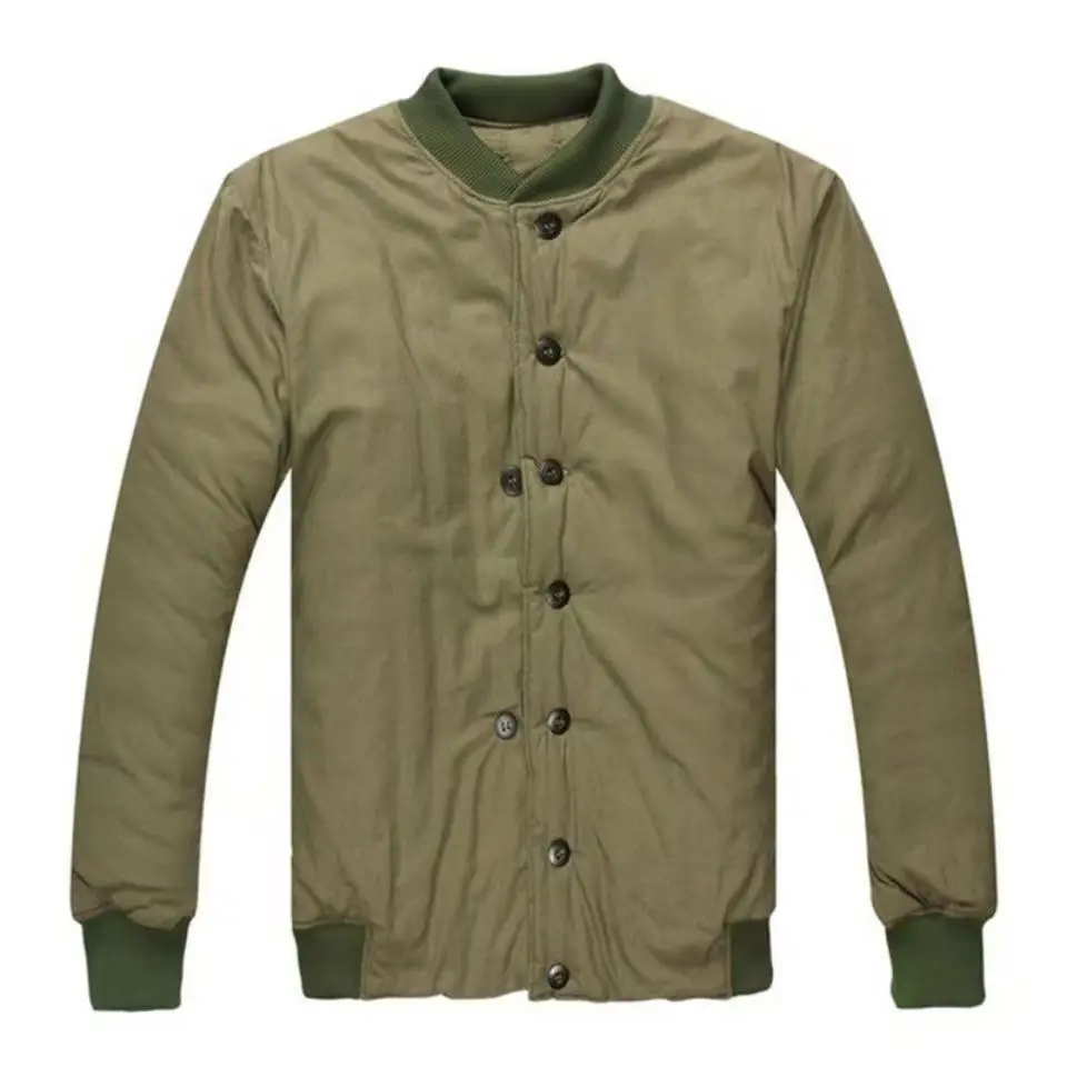 Completo da Lavoro Militare in Cotone Termico Resistente al Freddo Thiened Old-Sle: Giacca e Pantaloni per Uomo