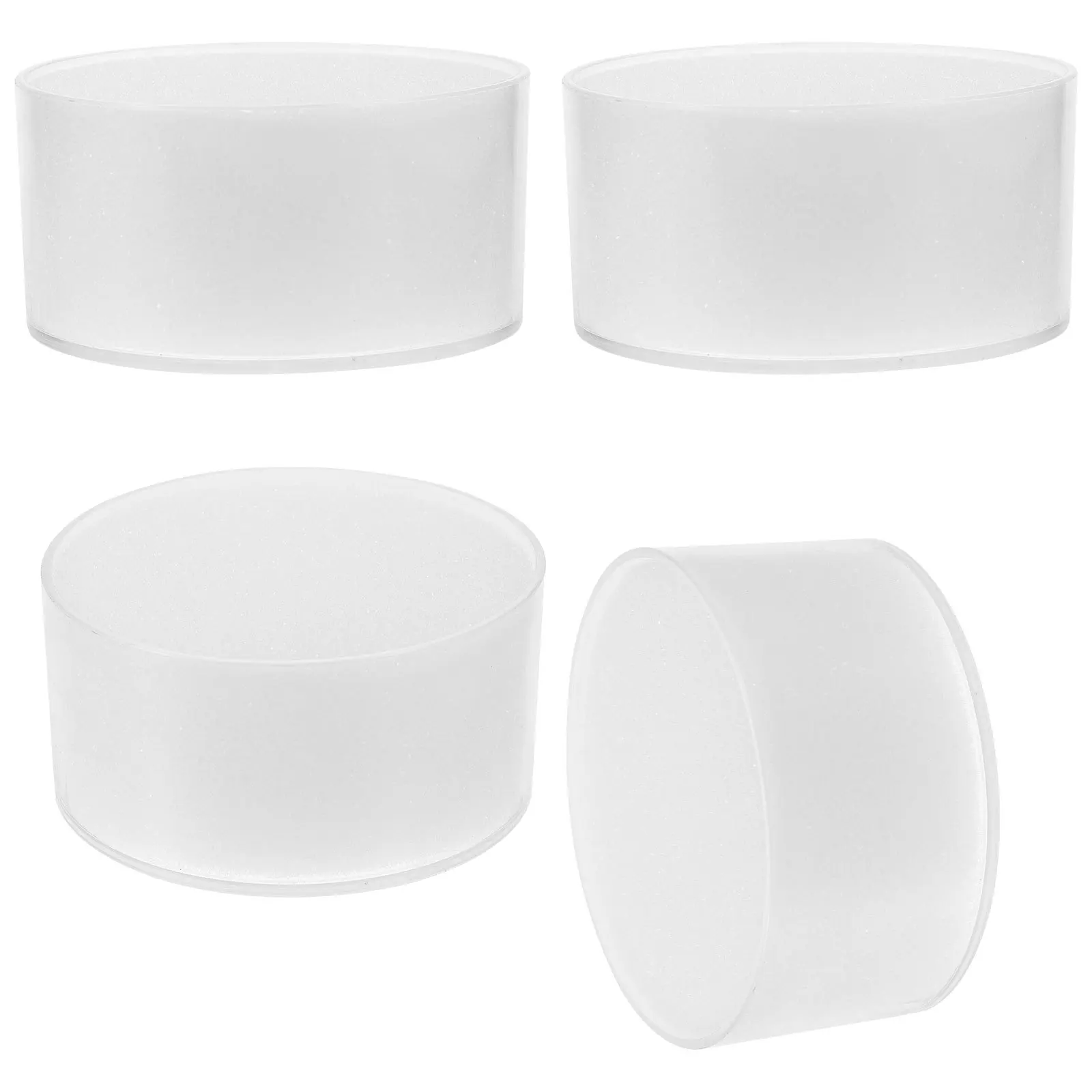 4pcs Finger Moistener Sponge Flower Shape For Cash Counting Bank Clerk Tool Financial Supplies Office Stationery Counting